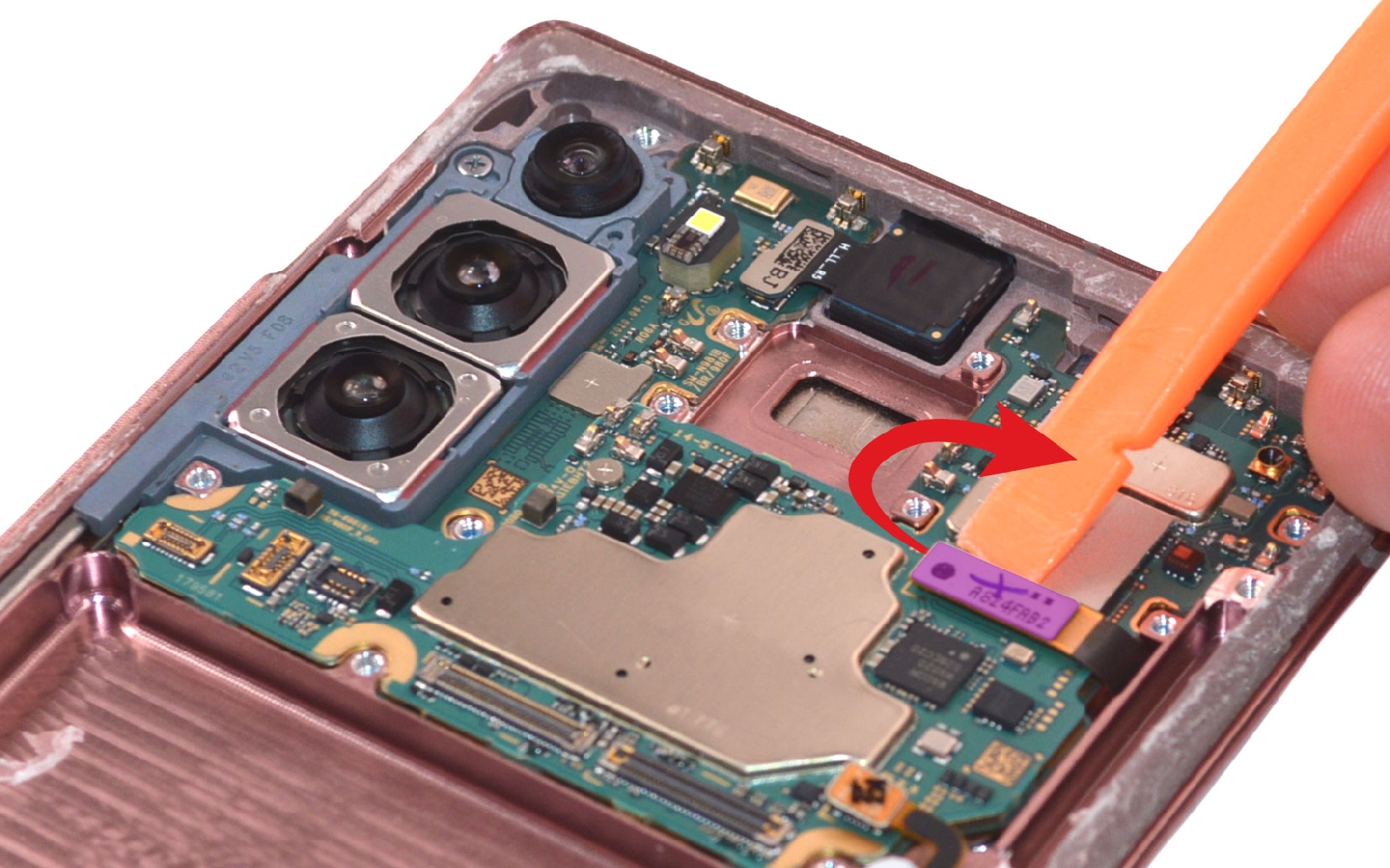 Comment changer l'écran sur Galaxy Note 20 photo 4