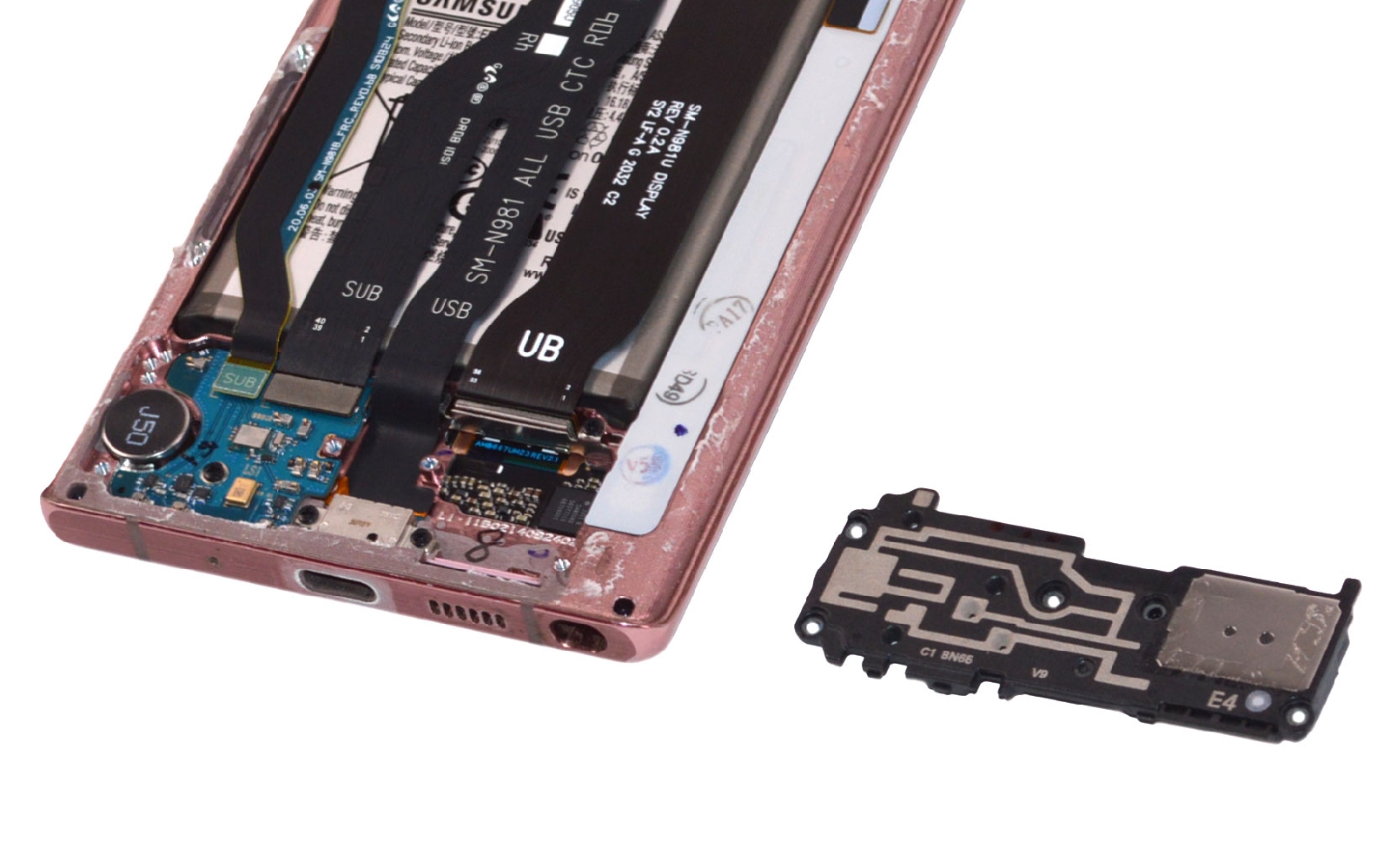 Comment changer la batterie sur Galaxy Note 20 photo 3