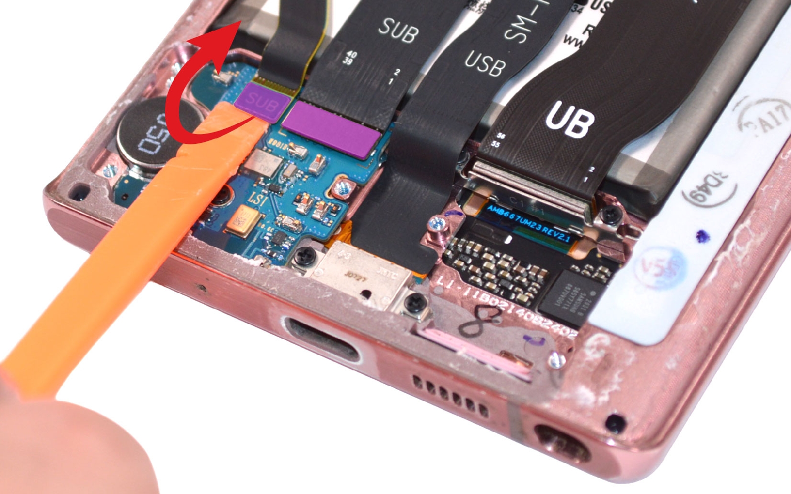 Comment changer la batterie sur Galaxy Note 20 photo 1