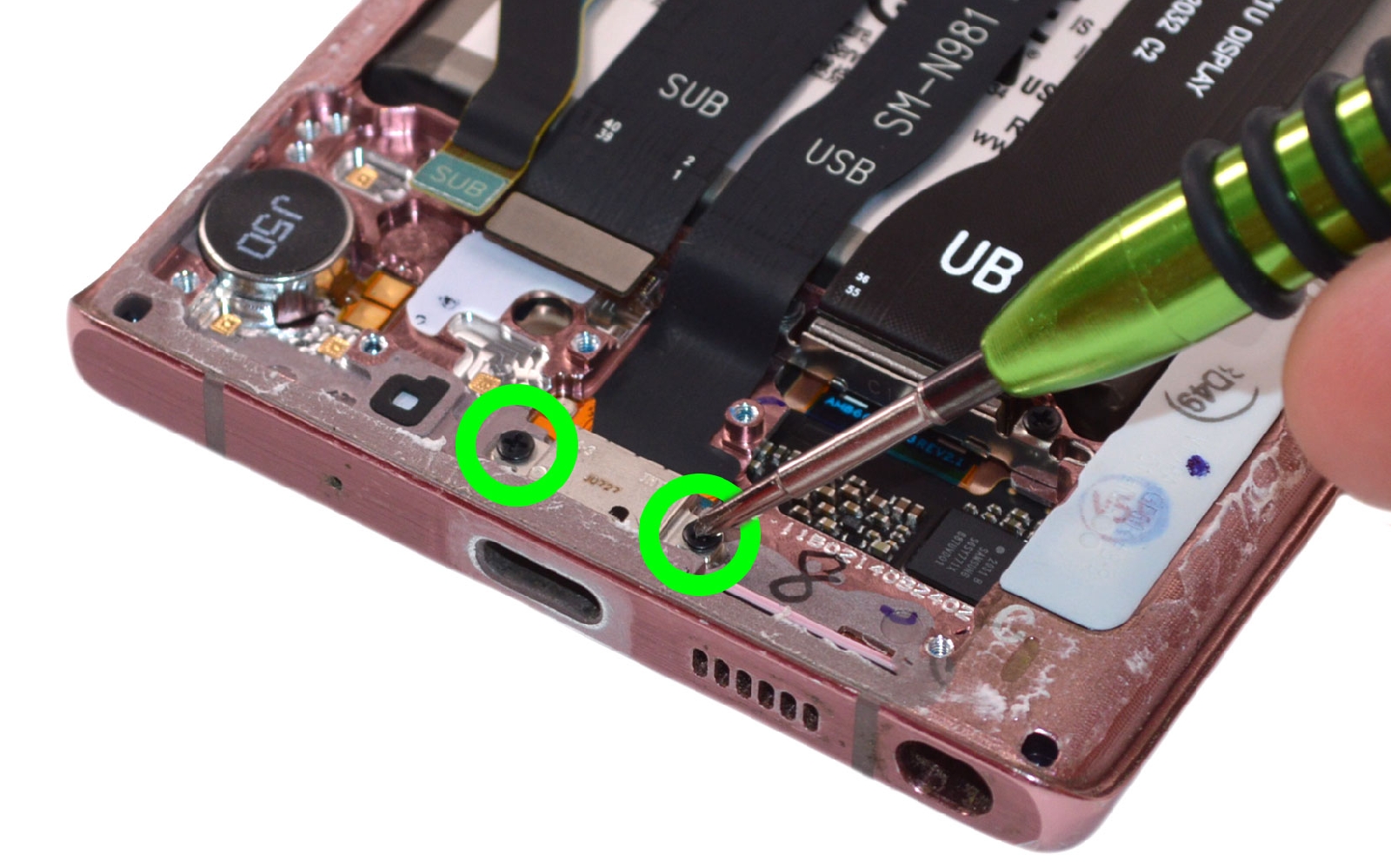 Comment changer la batterie sur Galaxy Note 20 photo 1