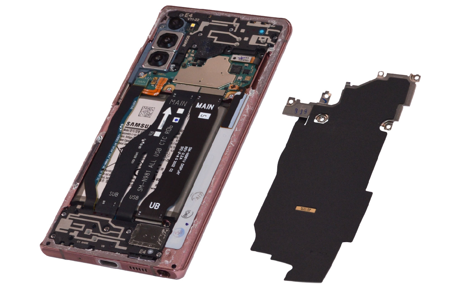 Comment changer la batterie sur Galaxy Note 20 photo 3