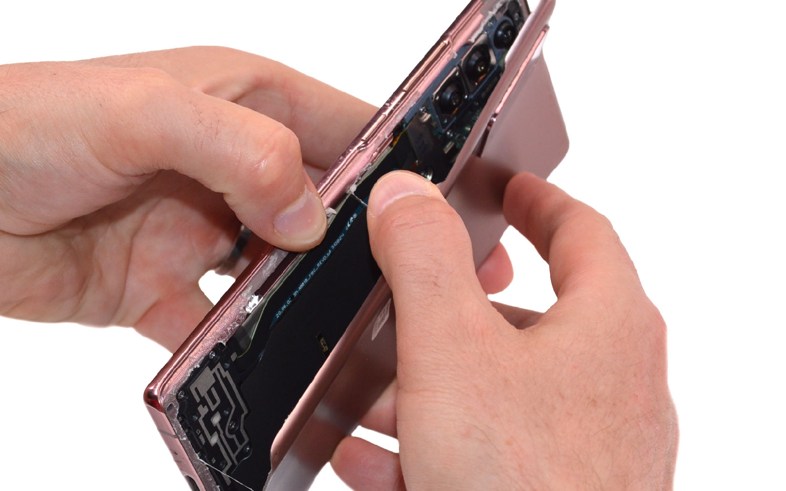 Comment changer la vitre arrière sur Galaxy Note 20 photo 2