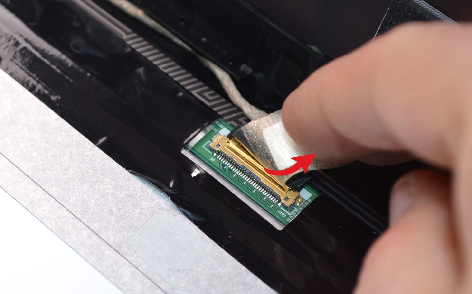 Comment remplacer la dalle LED de son ordinateur portable sur Dalle LED 15-6 photo 3