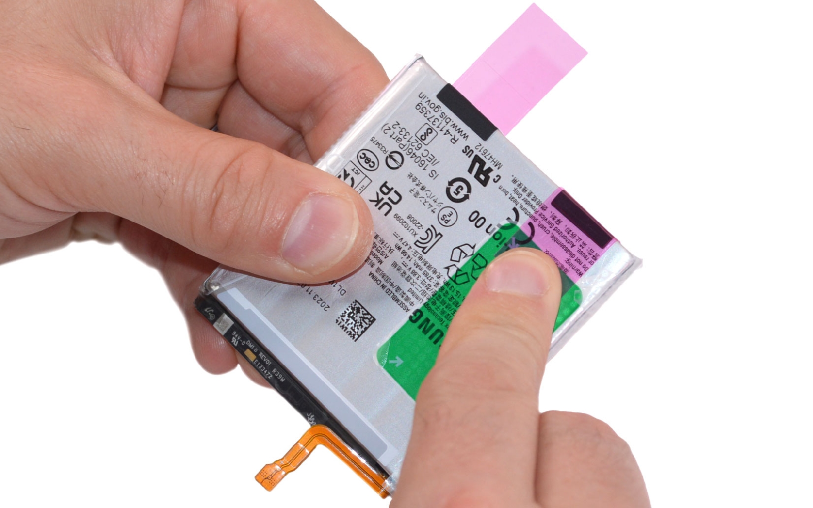 Comment changer la batterie sur Galaxy S23 photo 3