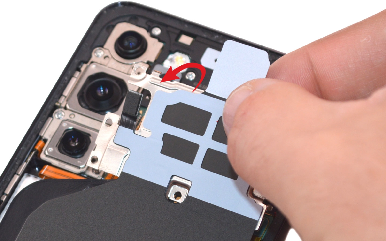 Comment changer la batterie sur Galaxy S23 photo 2