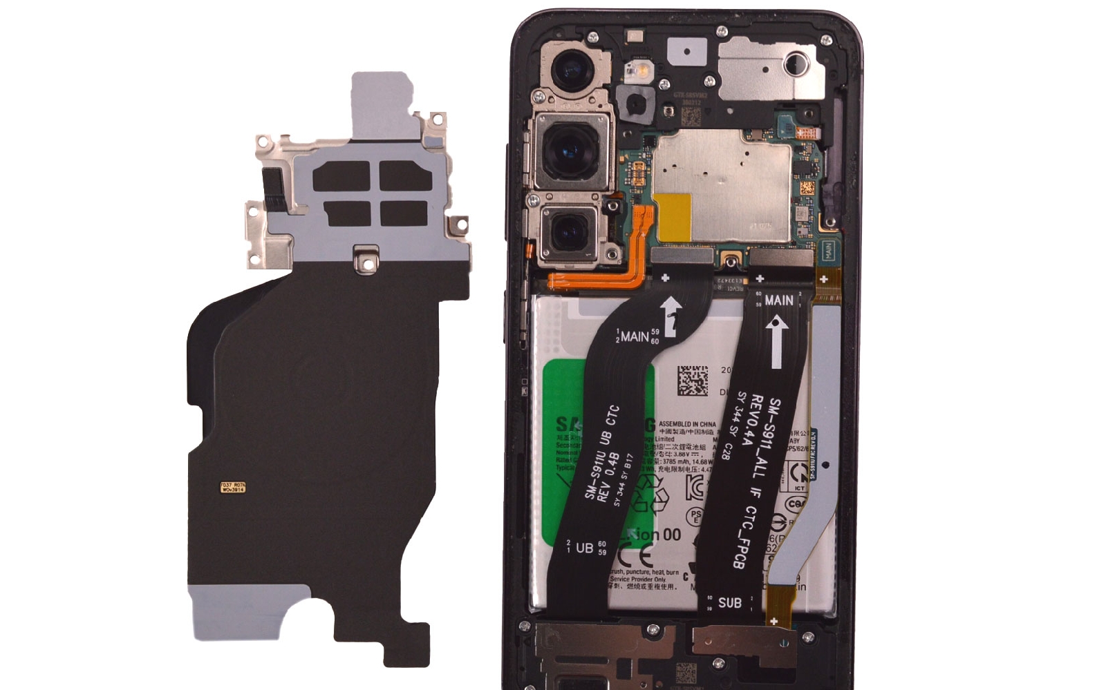 Comment changer la batterie sur Galaxy S23 photo 3