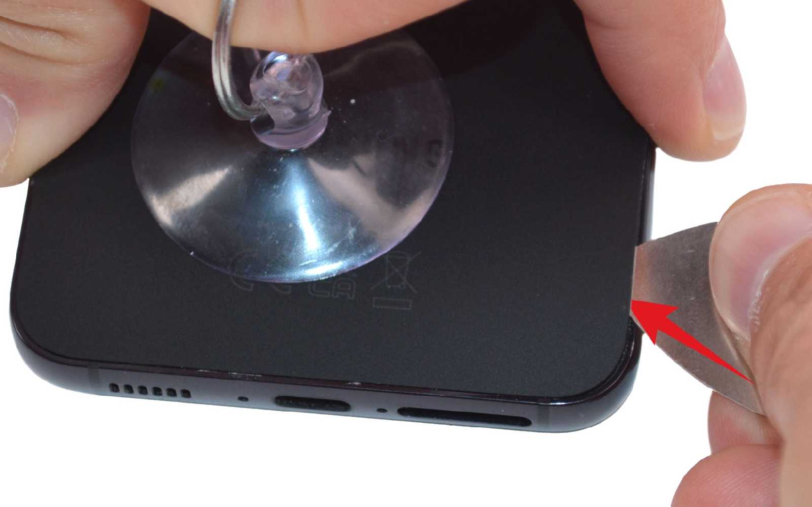 Comment changer le connecteur de charge  sur Galaxy S23 photo 2