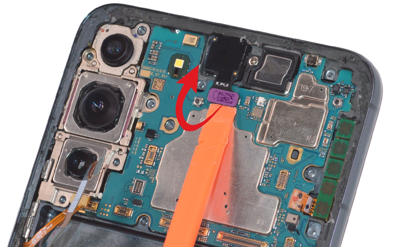 Comment remplacer le bloc écran sur Galaxy S22 plus photo 3