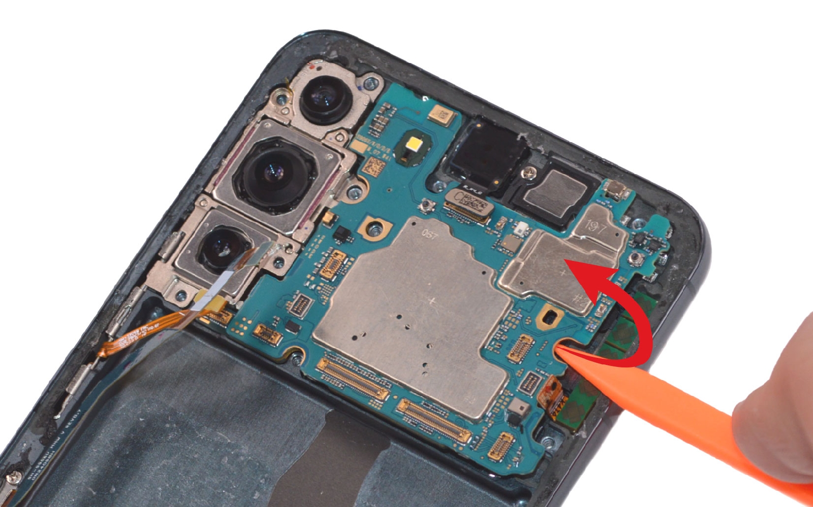 Comment remplacer le bloc écran sur Galaxy S22 plus photo 4