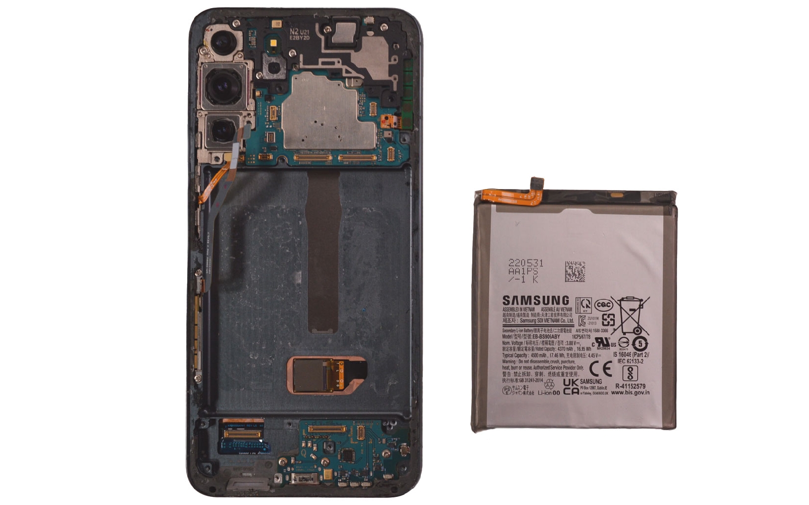 Comment remplacer le bloc écran sur Galaxy S22 plus photo 4