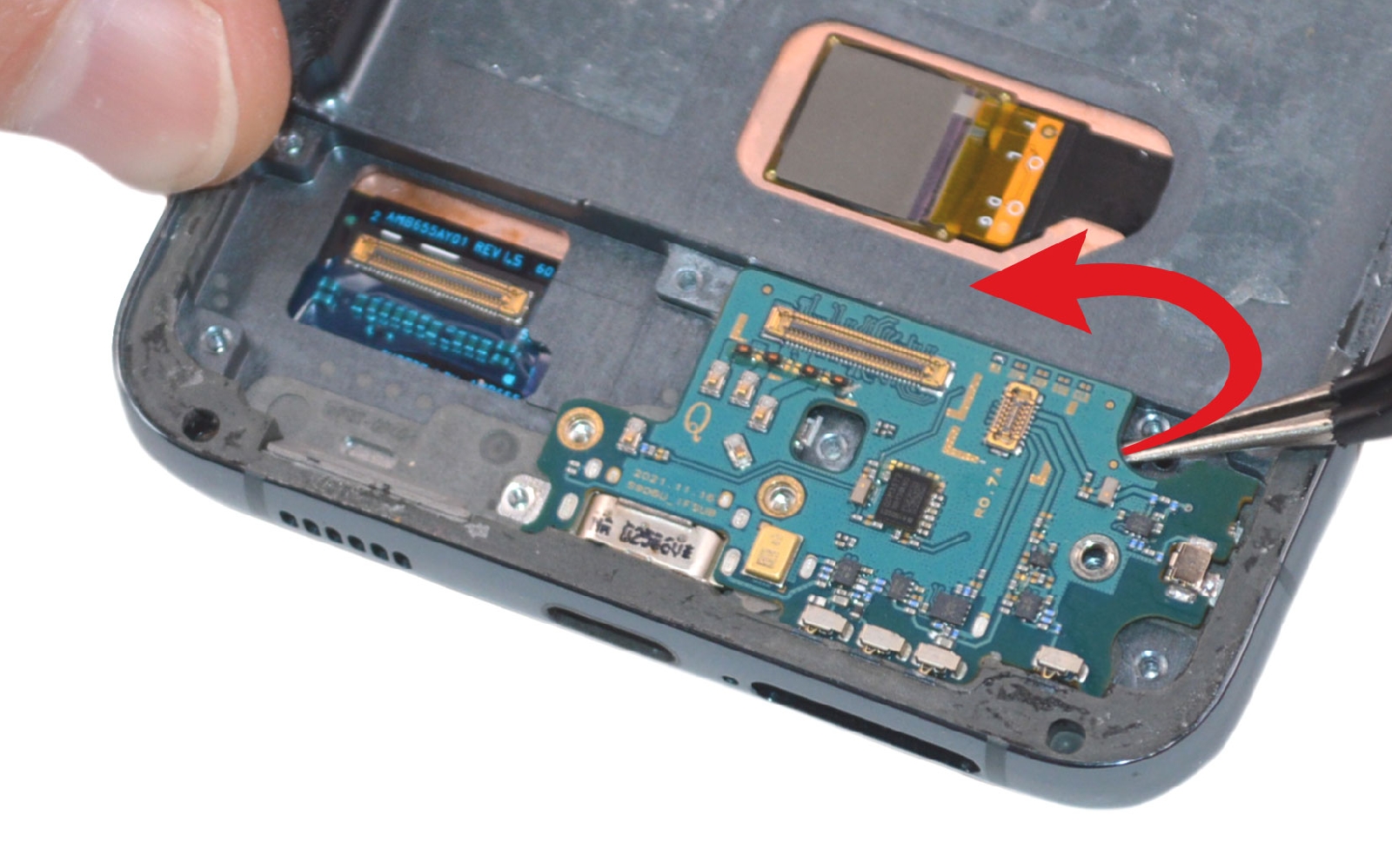 Comment remplacer le bloc écran sur Galaxy S22 plus photo 2