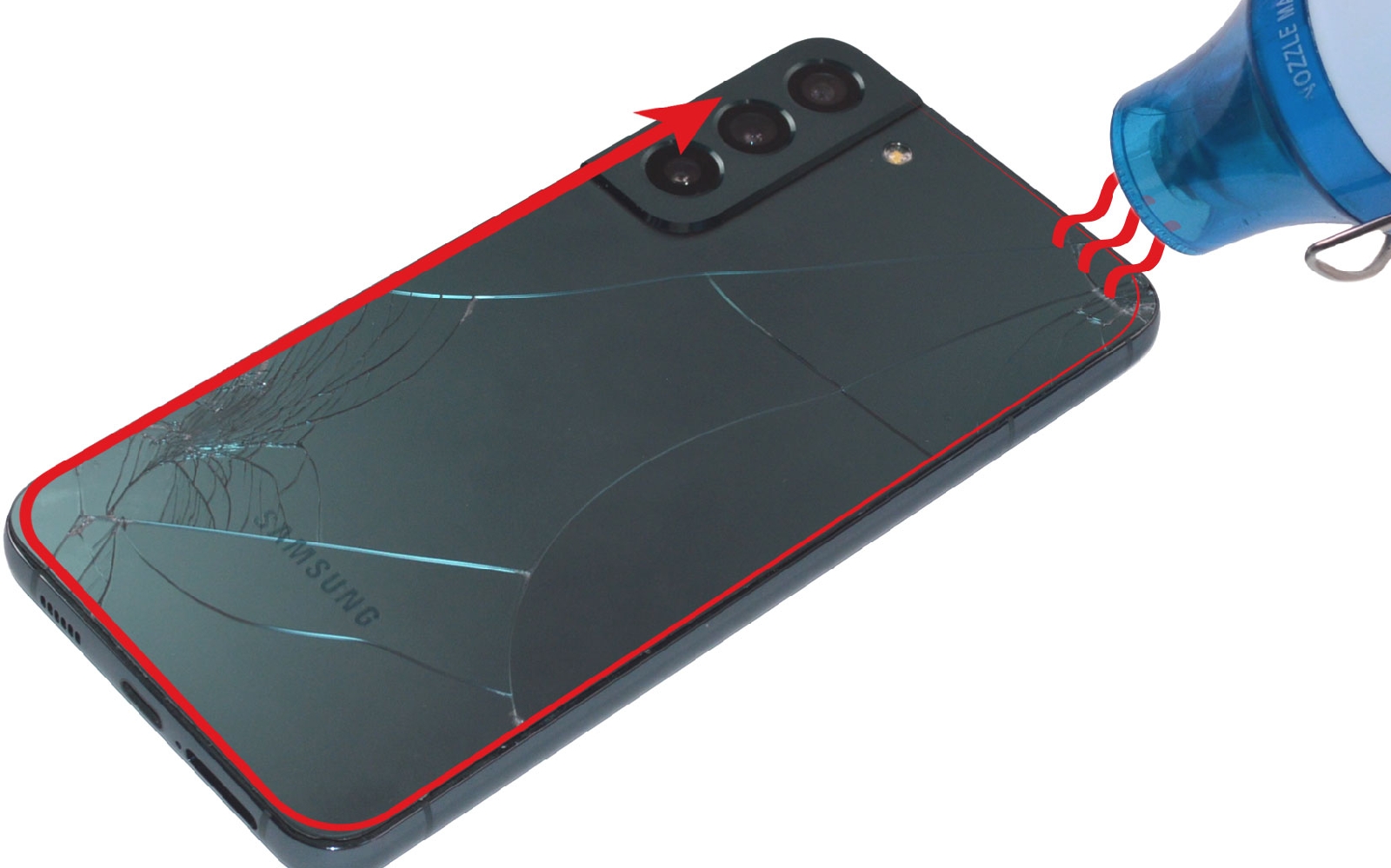 Comment changer la batterie sur Galaxy S22 plus photo 3