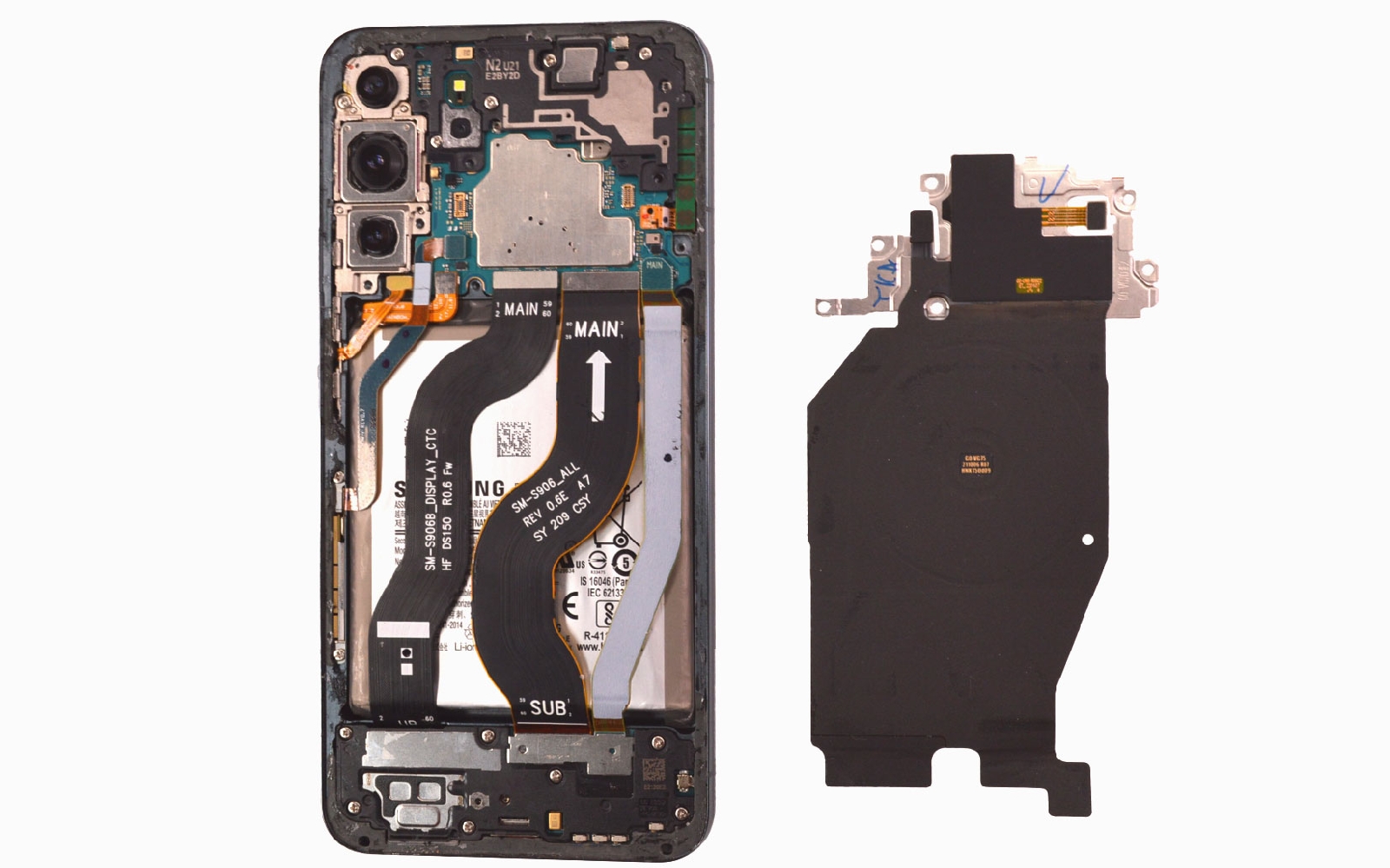 Comment changer la batterie sur Galaxy S22 plus photo 4