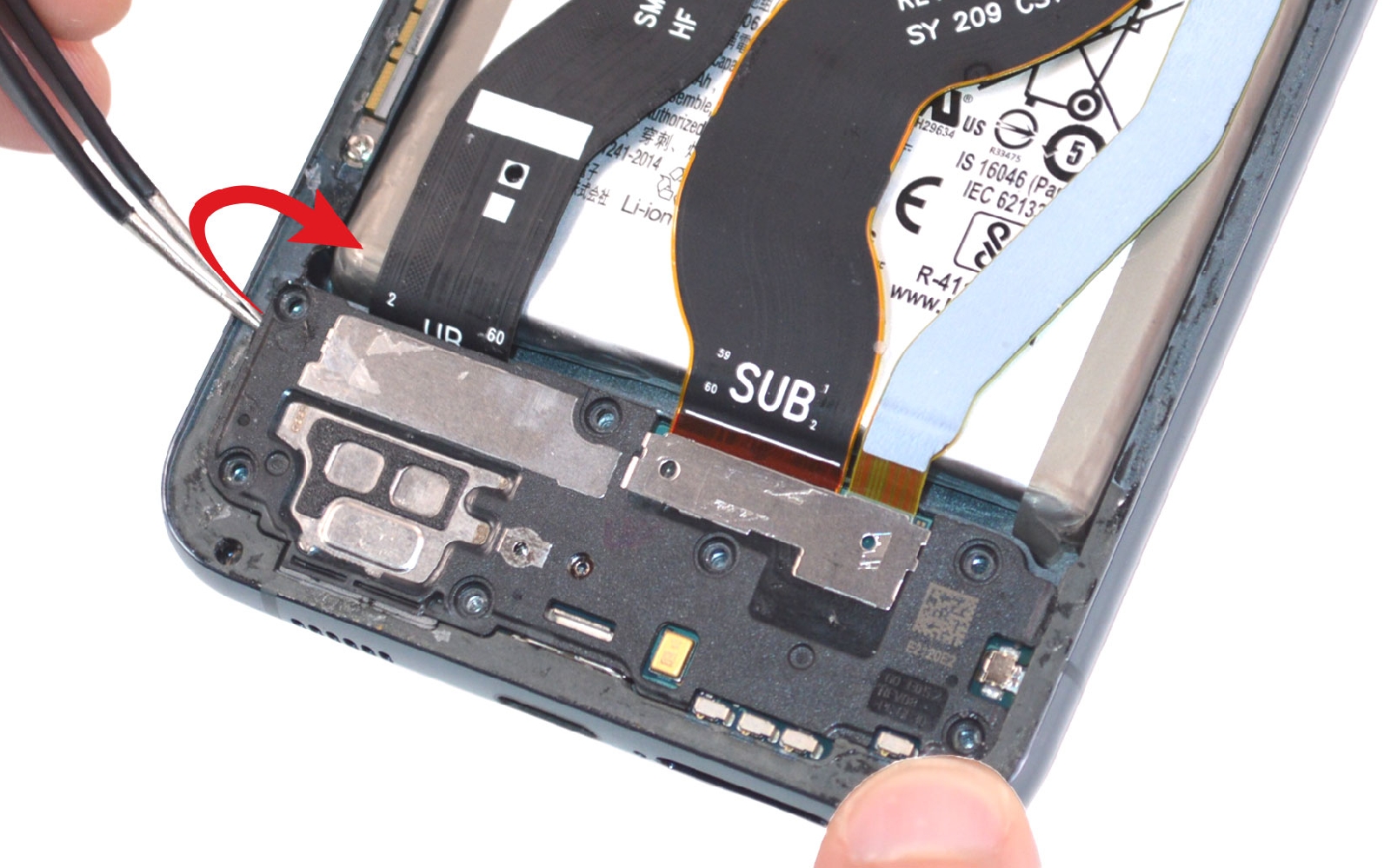 Comment changer la batterie sur Galaxy S22 plus photo 2