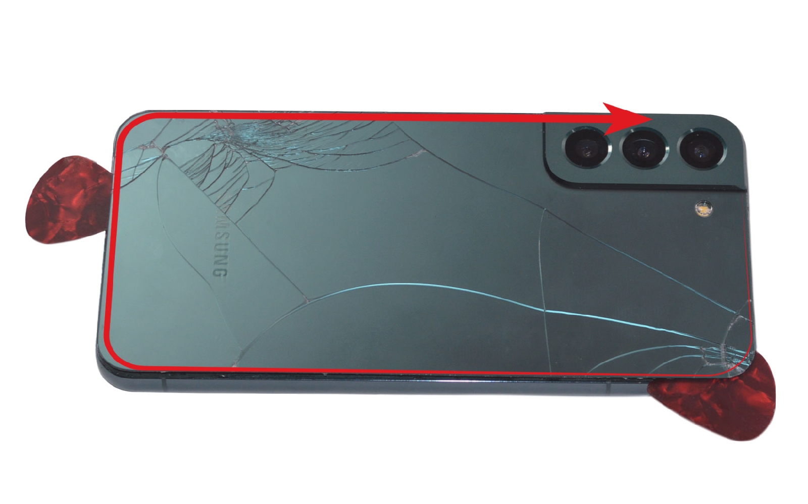 Comment changer la batterie sur Galaxy S22 plus photo 3