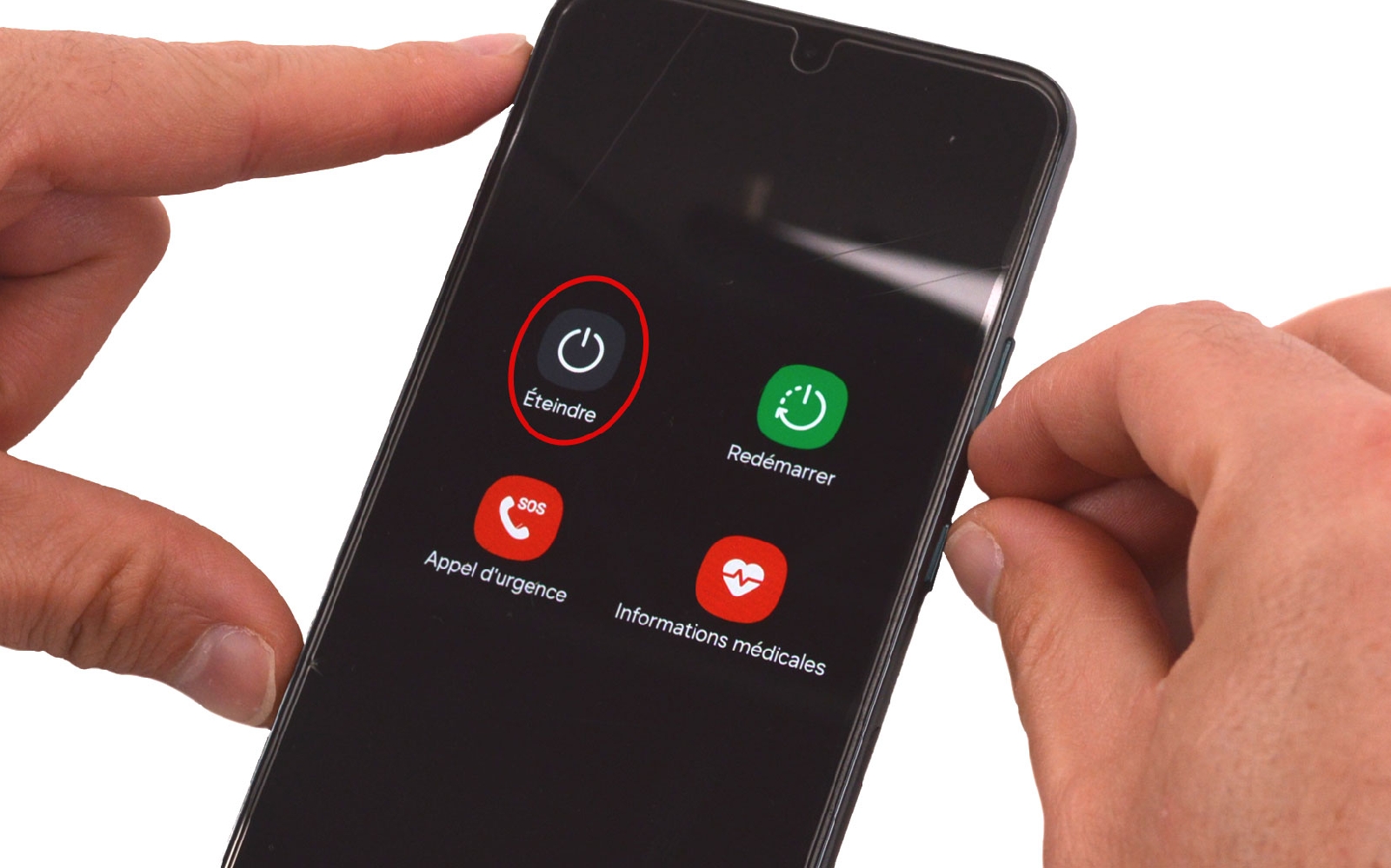 Comment changer la vitre arrière sur Galaxy S22 plus photo 2