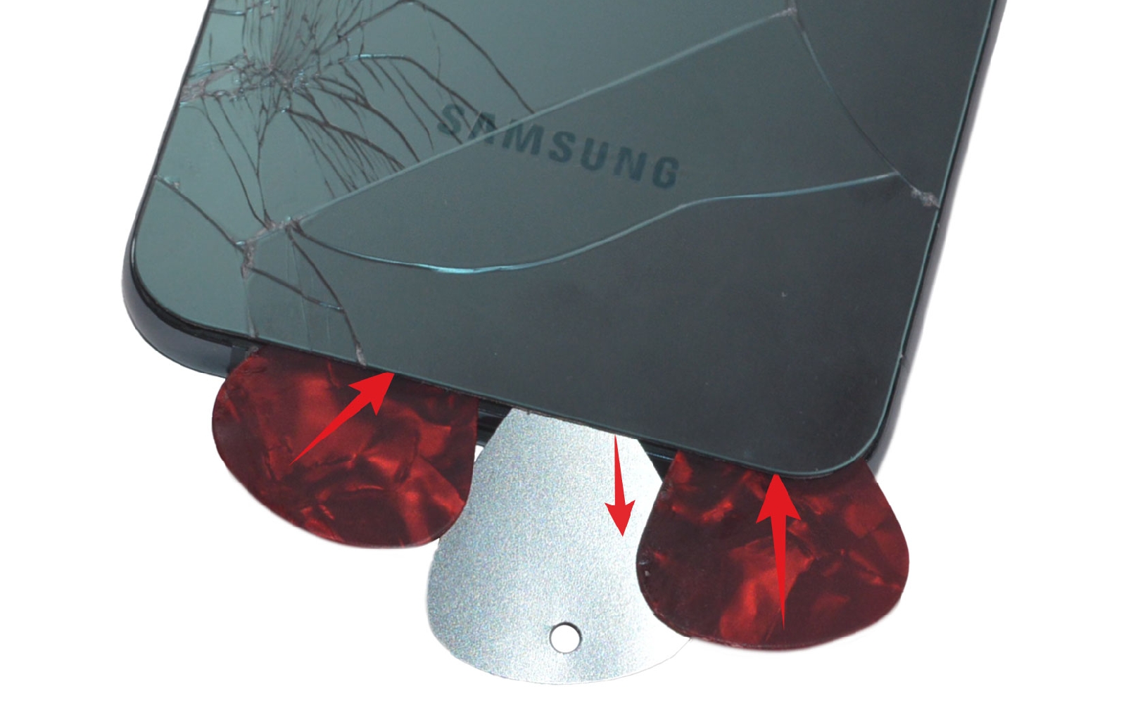 Comment changer la vitre arrière sur Galaxy S22 plus photo 2