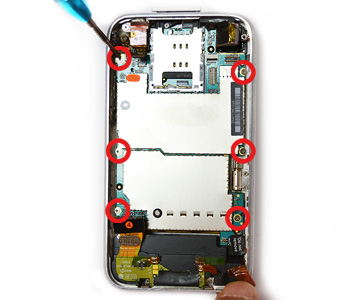 Changement de nappe Jack, boutons vibreur et volume sur iPhone 3GS photo 1