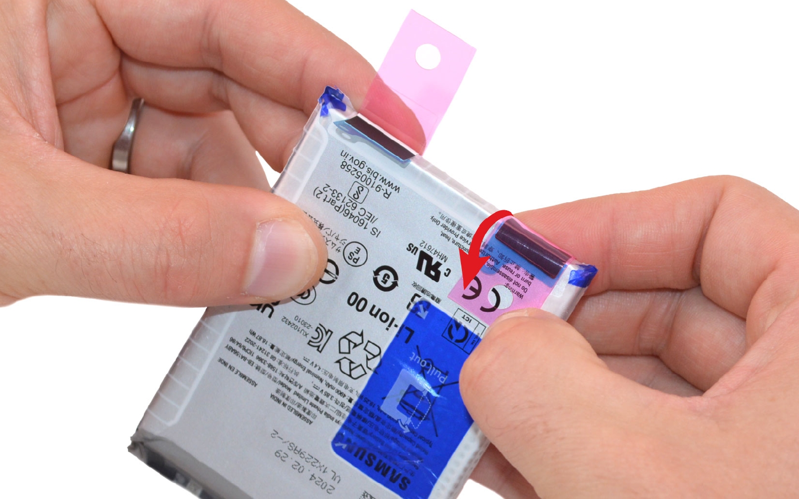 Comment changer la batterie sur Galaxy A15 (5G) photo 3