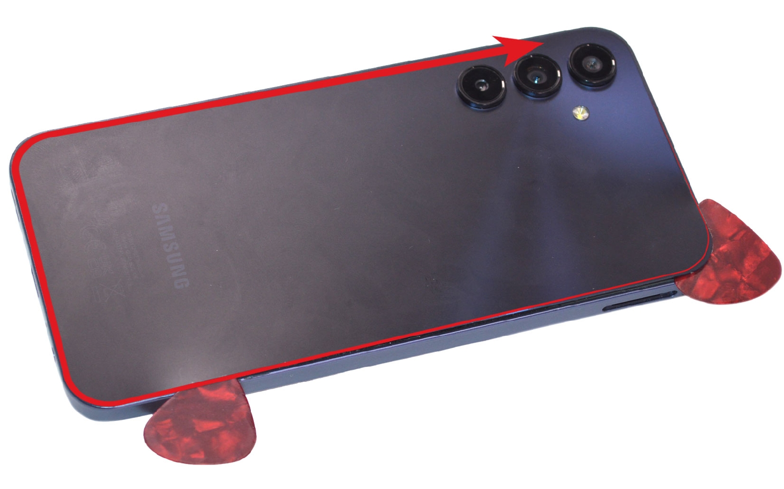 Comment changer la batterie sur Galaxy A15 (5G) photo 1