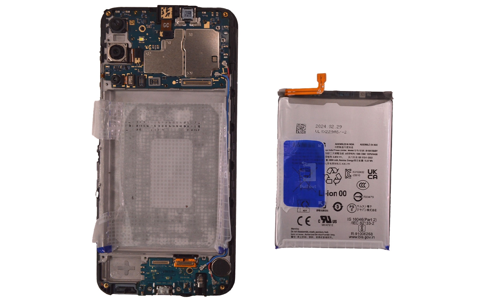 Comment changer la batterie sur Galaxy A15 (5G) photo 2