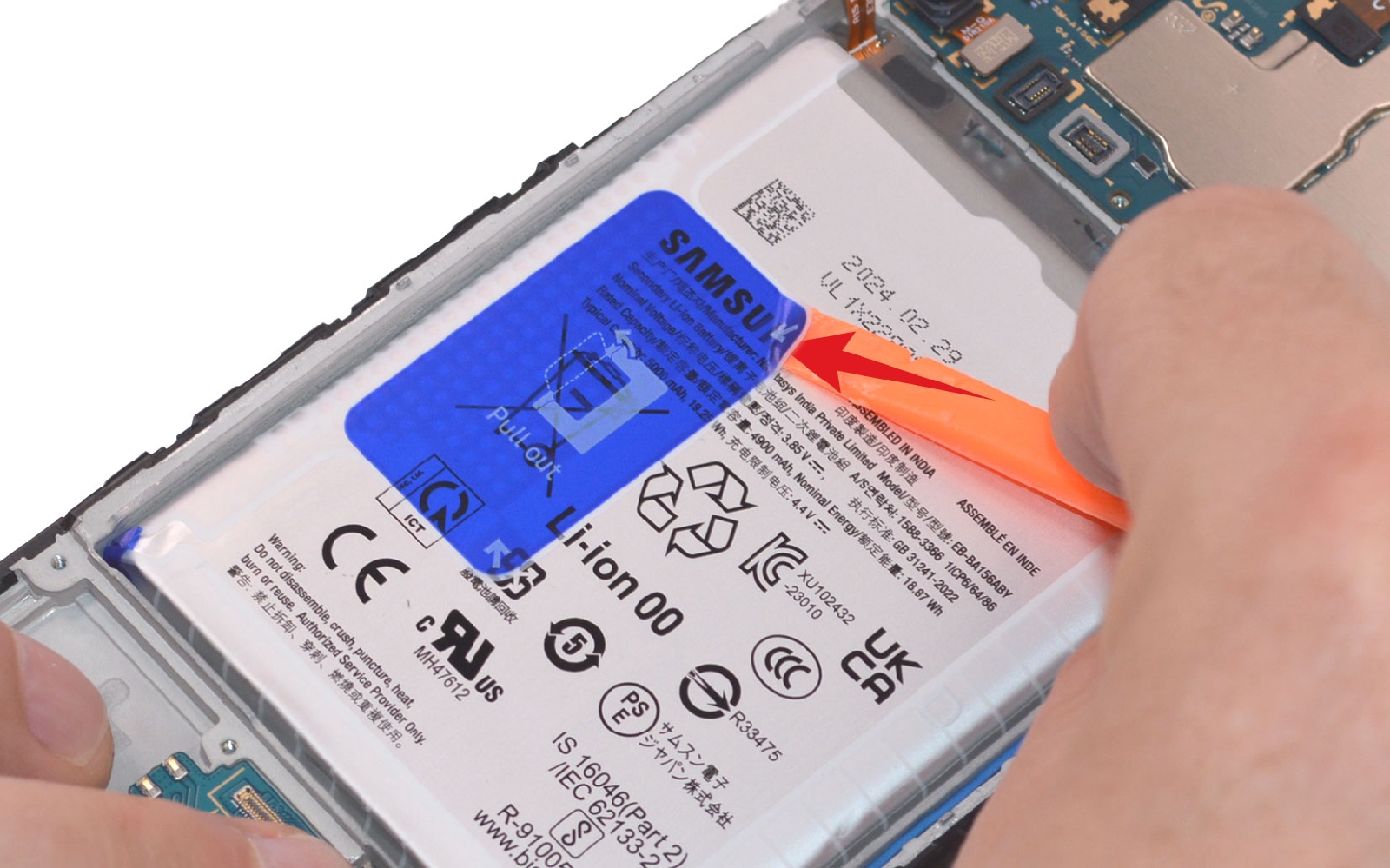 Comment changer la batterie sur Galaxy A15 (5G) photo 1