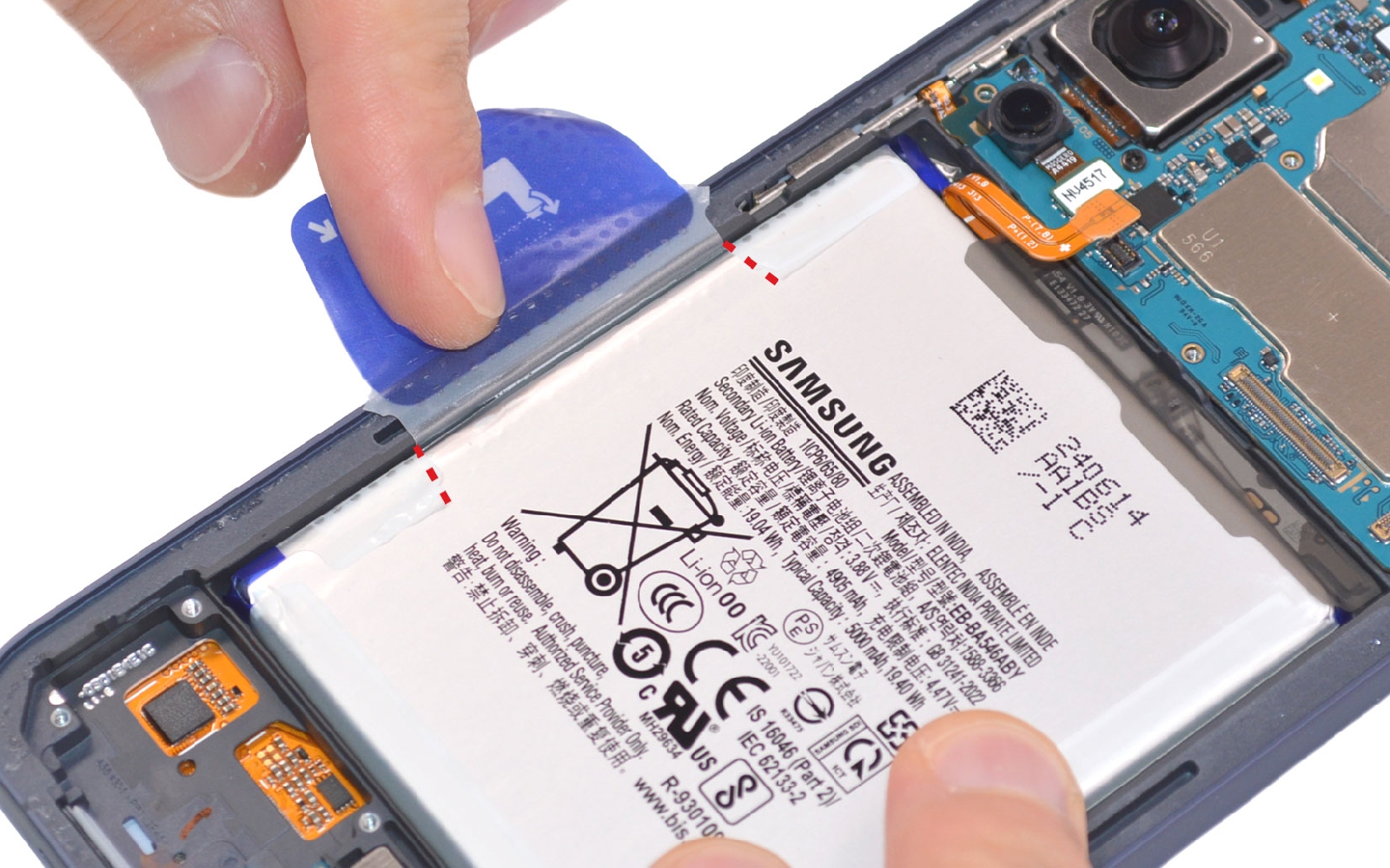 Guide de réparation sur Galaxy A55 (5G) photo 2