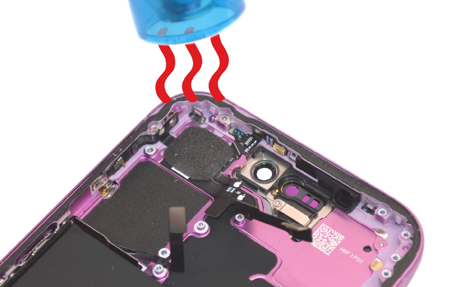 Guide de réparation sur iPhone 16 photo 1