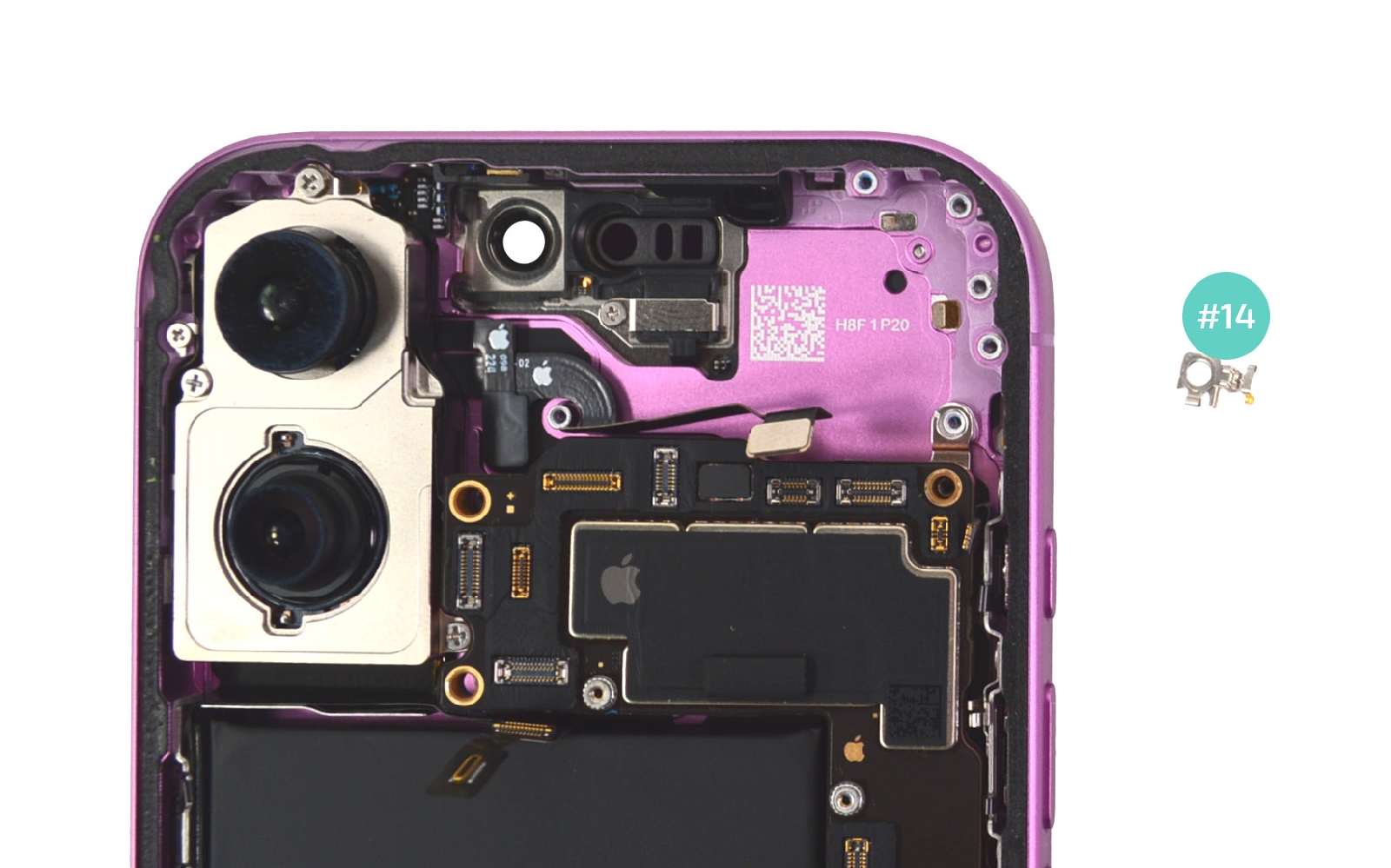 Guide de réparation sur iPhone 16 photo 3