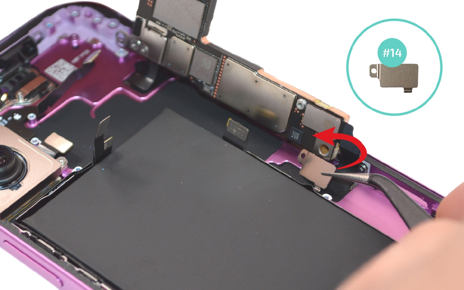 Guide de réparation sur iPhone 16 photo 2