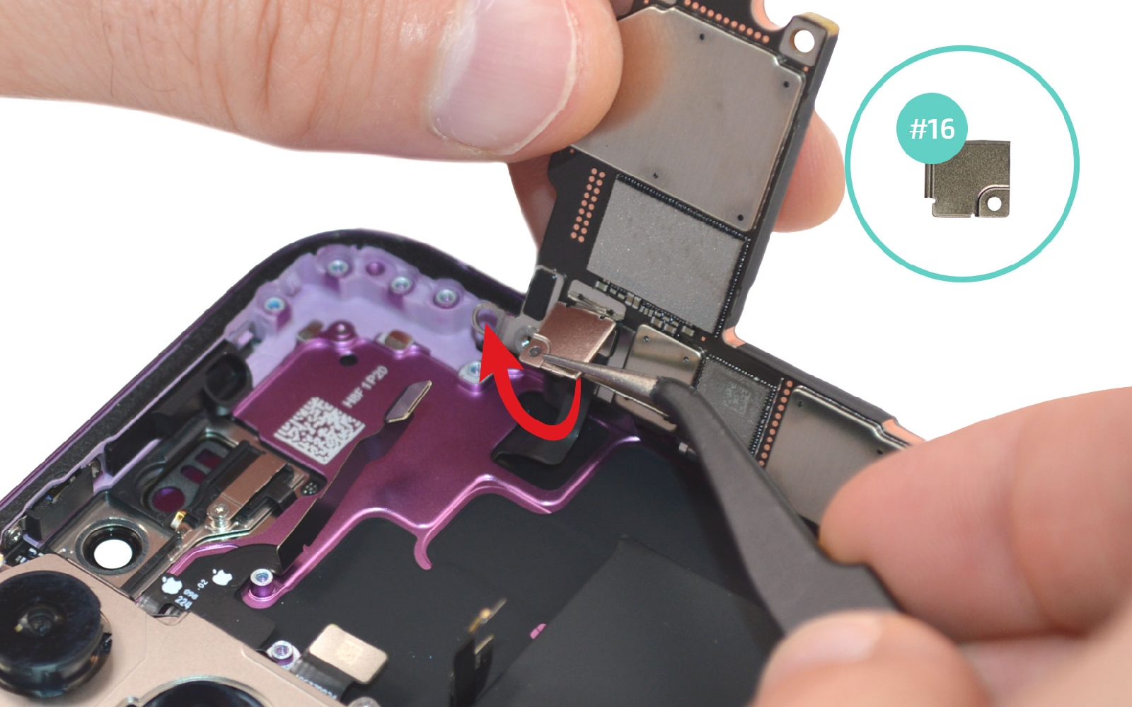 Guide de réparation sur iPhone 16 photo 4