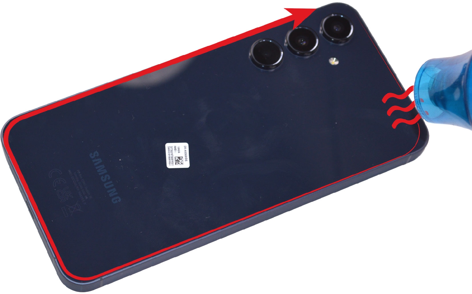 Comment changer le connecteur de charge  sur Galaxy A55 (5G) photo 3