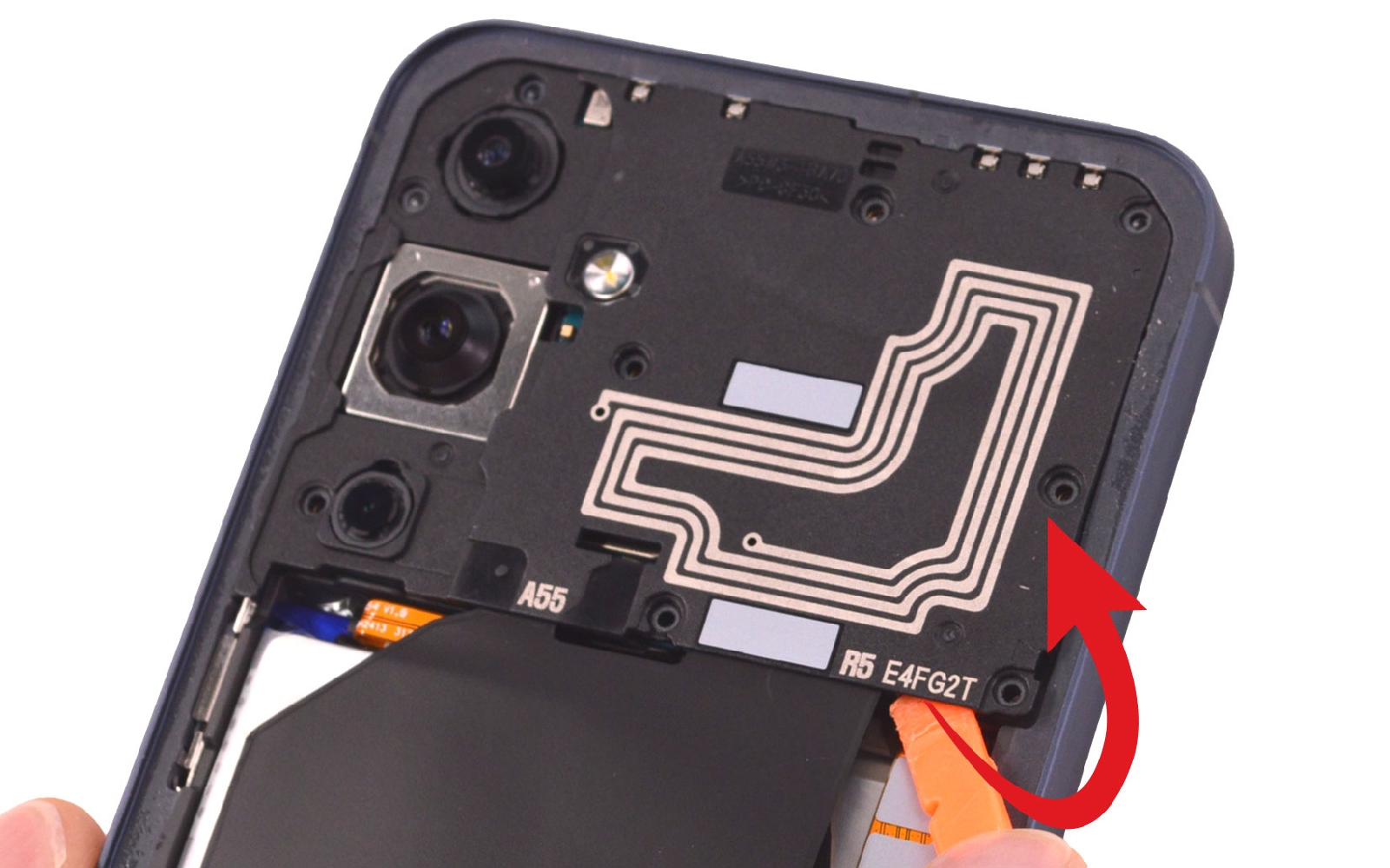 Comment changer le connecteur de charge  sur Galaxy A55 (5G) photo 2