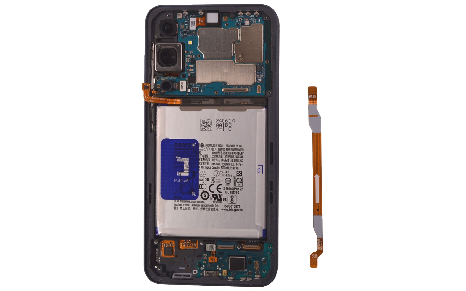 Comment changer le connecteur de charge  sur Galaxy A55 (5G) photo 3