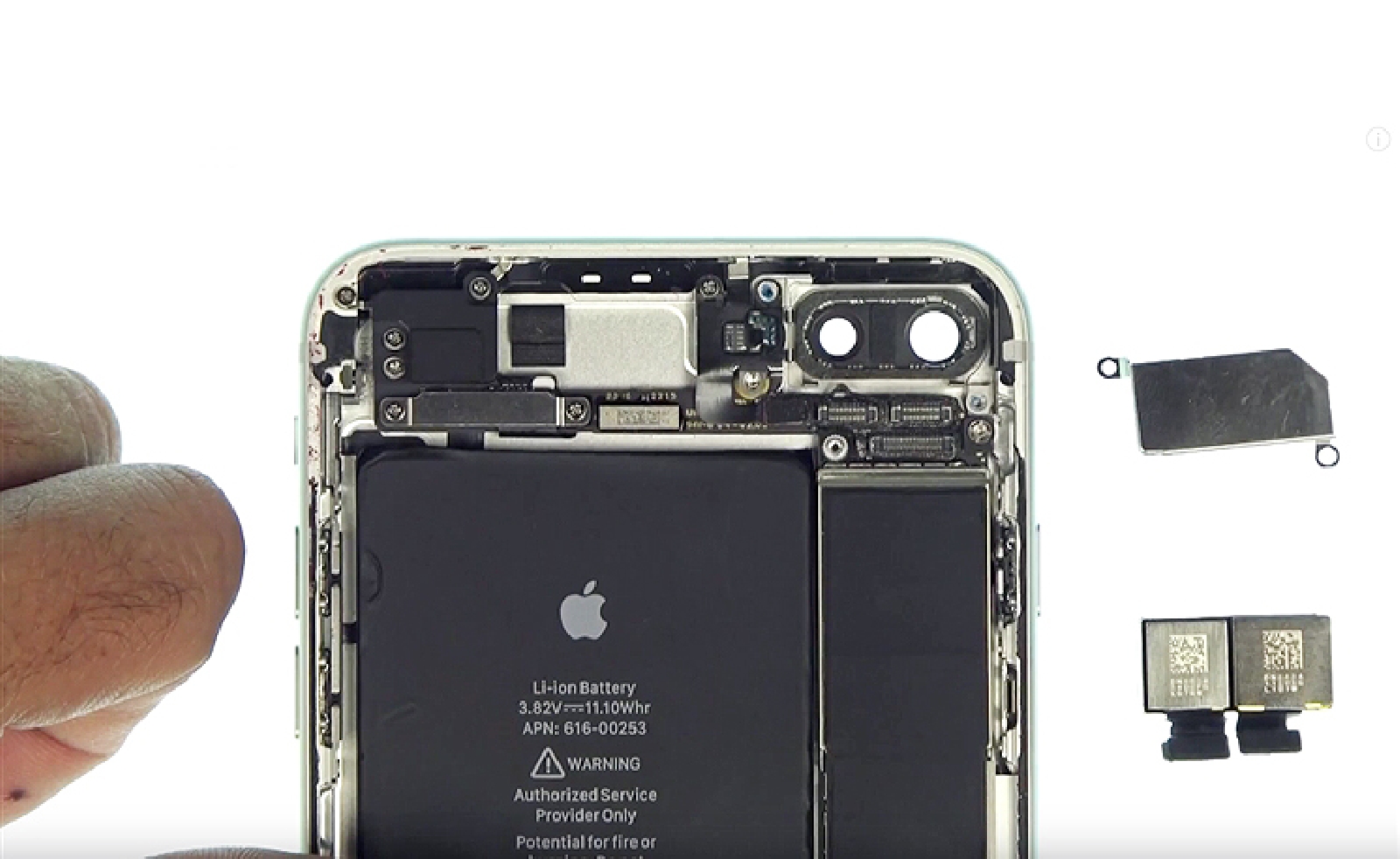 Changement de caméra arrière sur iPhone 7 Plus photo 4