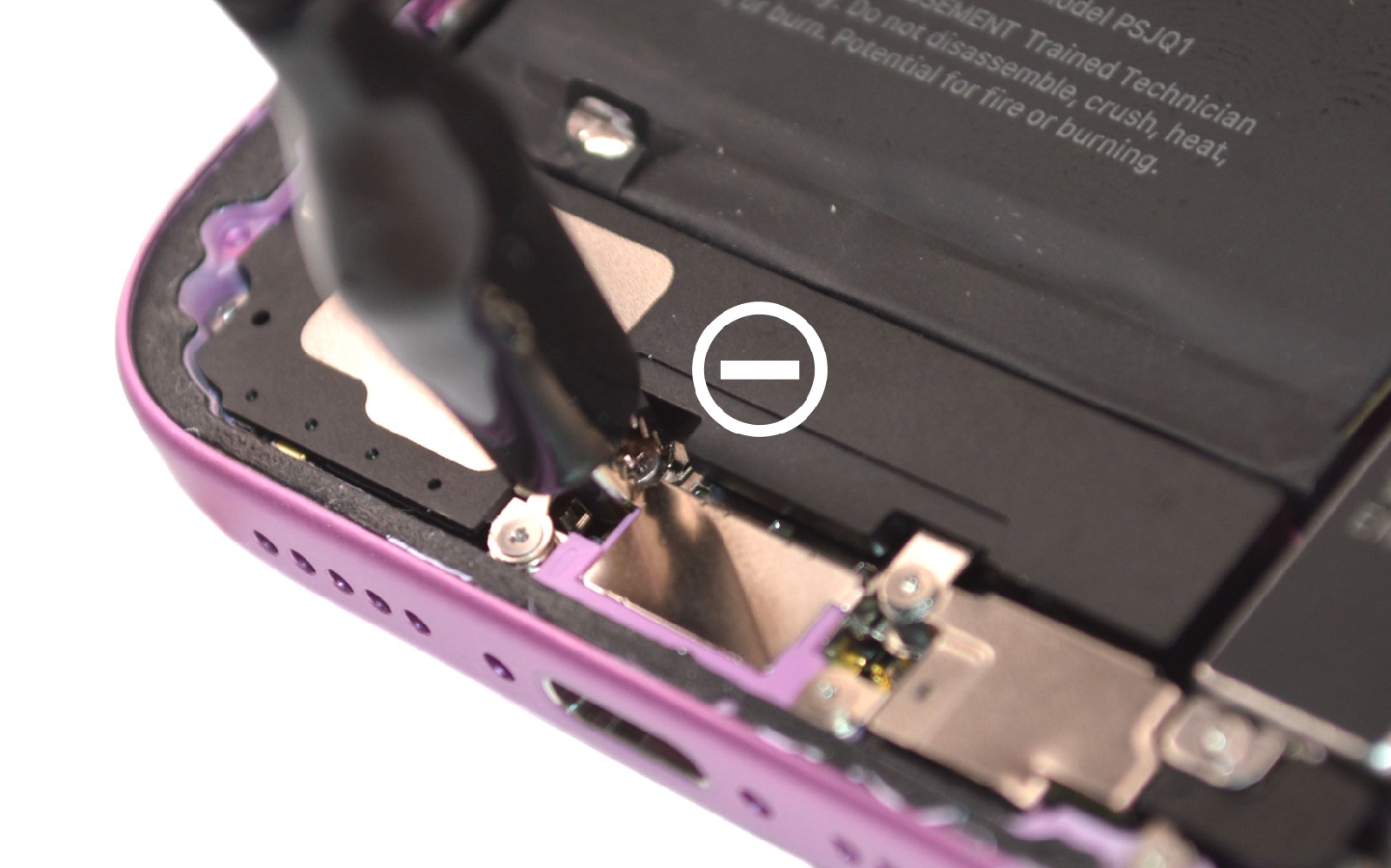 Comment changer la batterie sur iPhone 16 photo 3