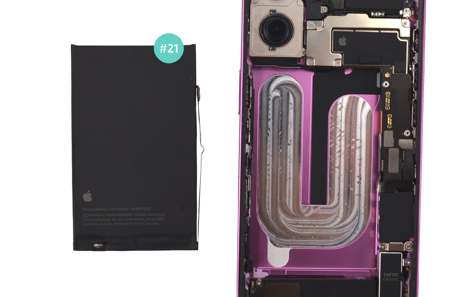 Comment changer la batterie sur iPhone 16 photo 3