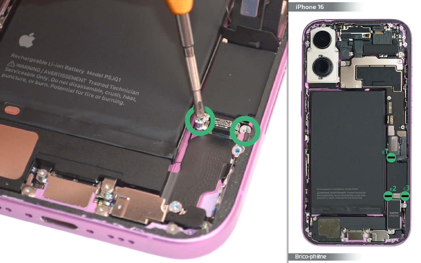 Comment changer le connecteur de charge  sur iPhone 16 photo 1