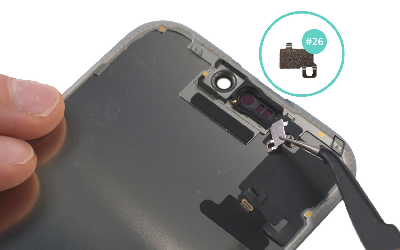 Guide de réparation sur iPhone 16 Pro photo 2