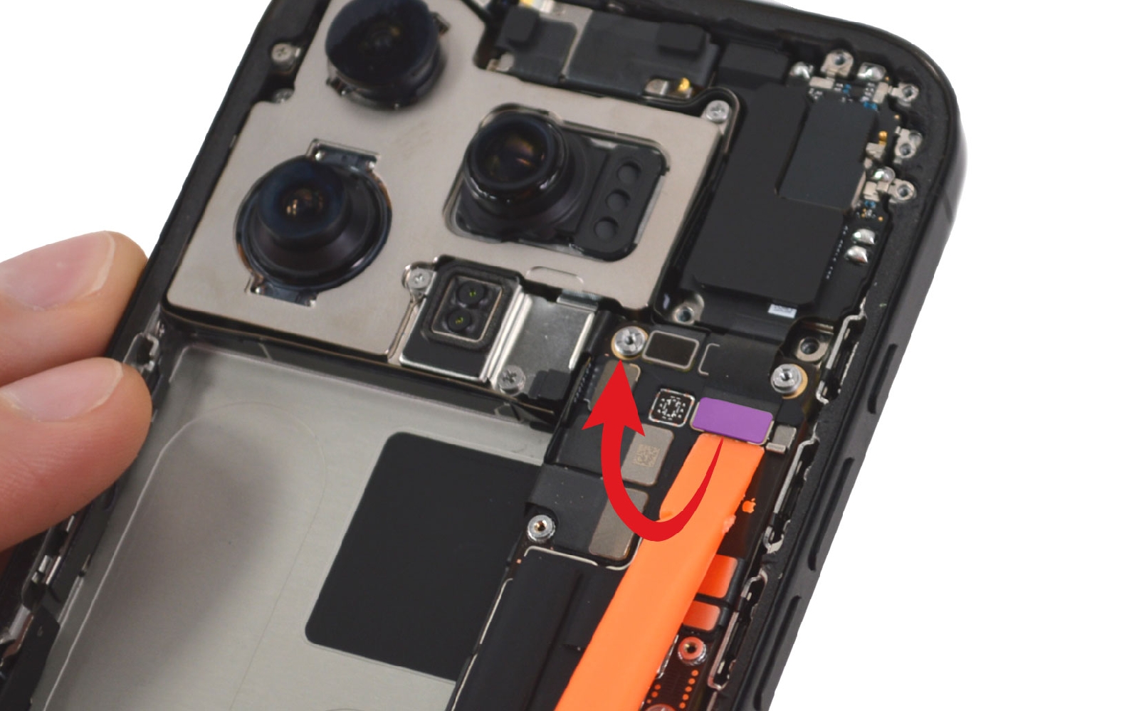Guide de réparation sur iPhone 16 Pro photo 2