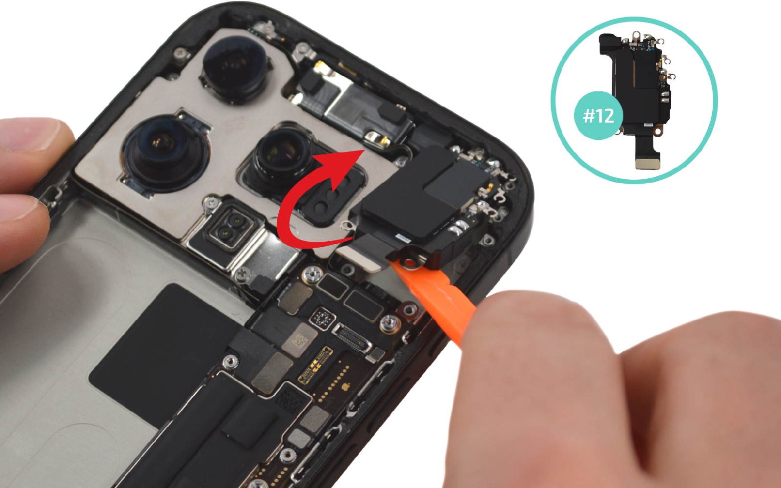 Guide de réparation sur iPhone 16 Pro photo 3