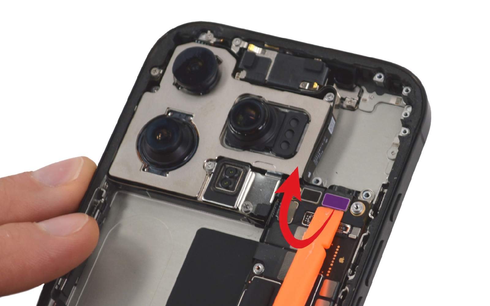 Guide de réparation sur iPhone 16 Pro photo 1
