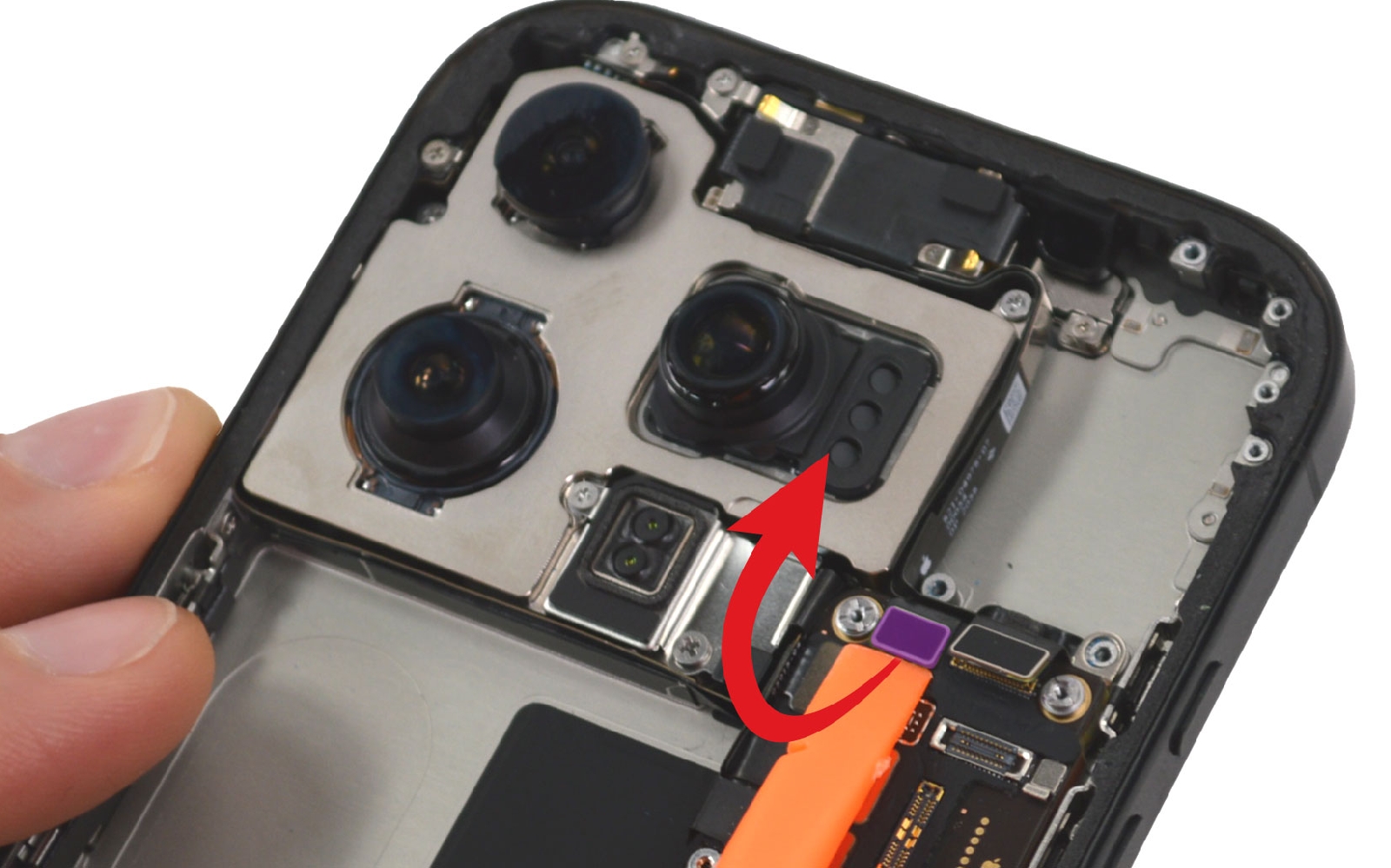 Guide de réparation sur iPhone 16 Pro photo 2