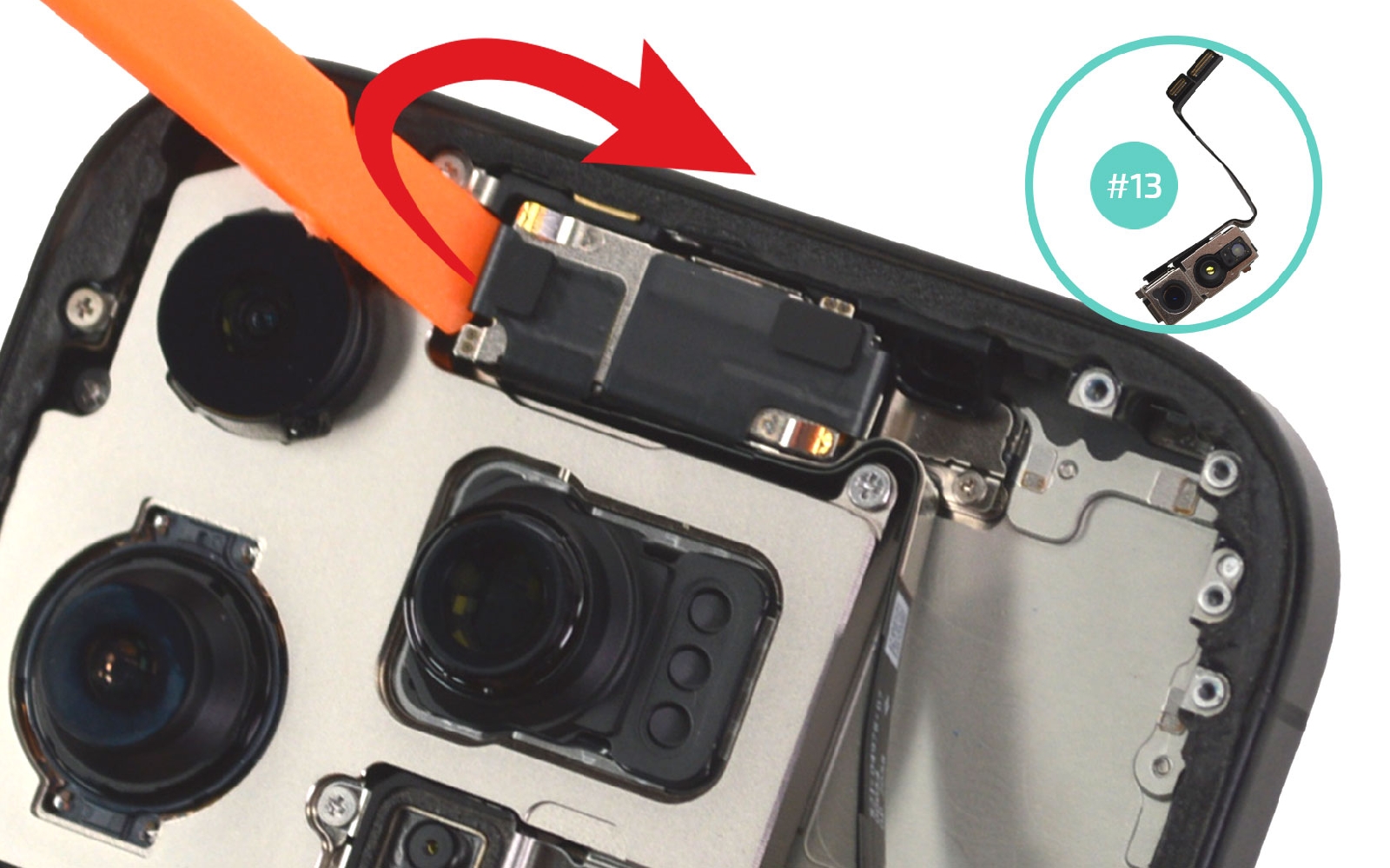 Guide de réparation sur iPhone 16 Pro photo 3