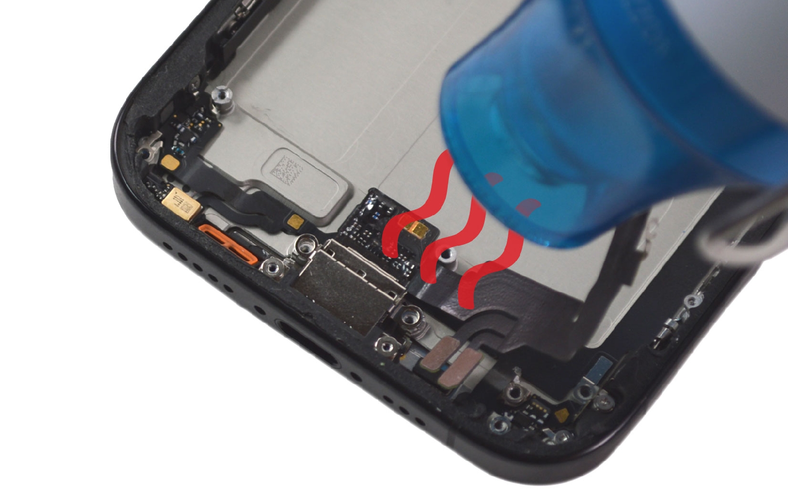 Guide de réparation sur iPhone 16 Pro photo 2