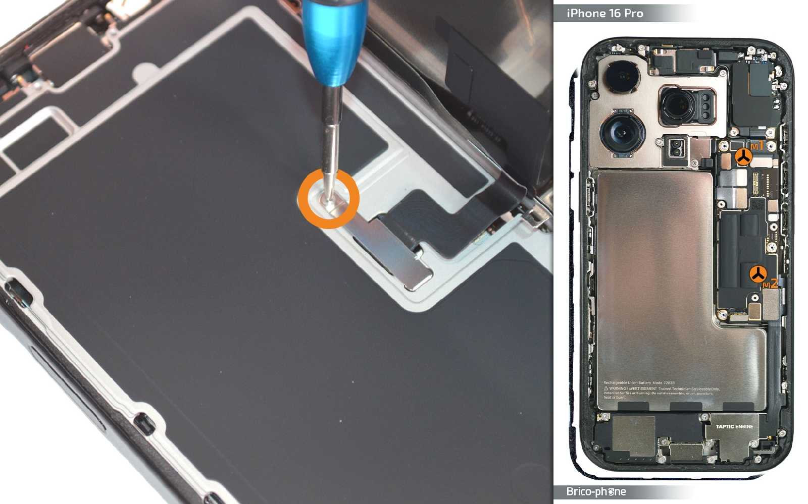 Guide de réparation sur iPhone 16 Pro photo 3