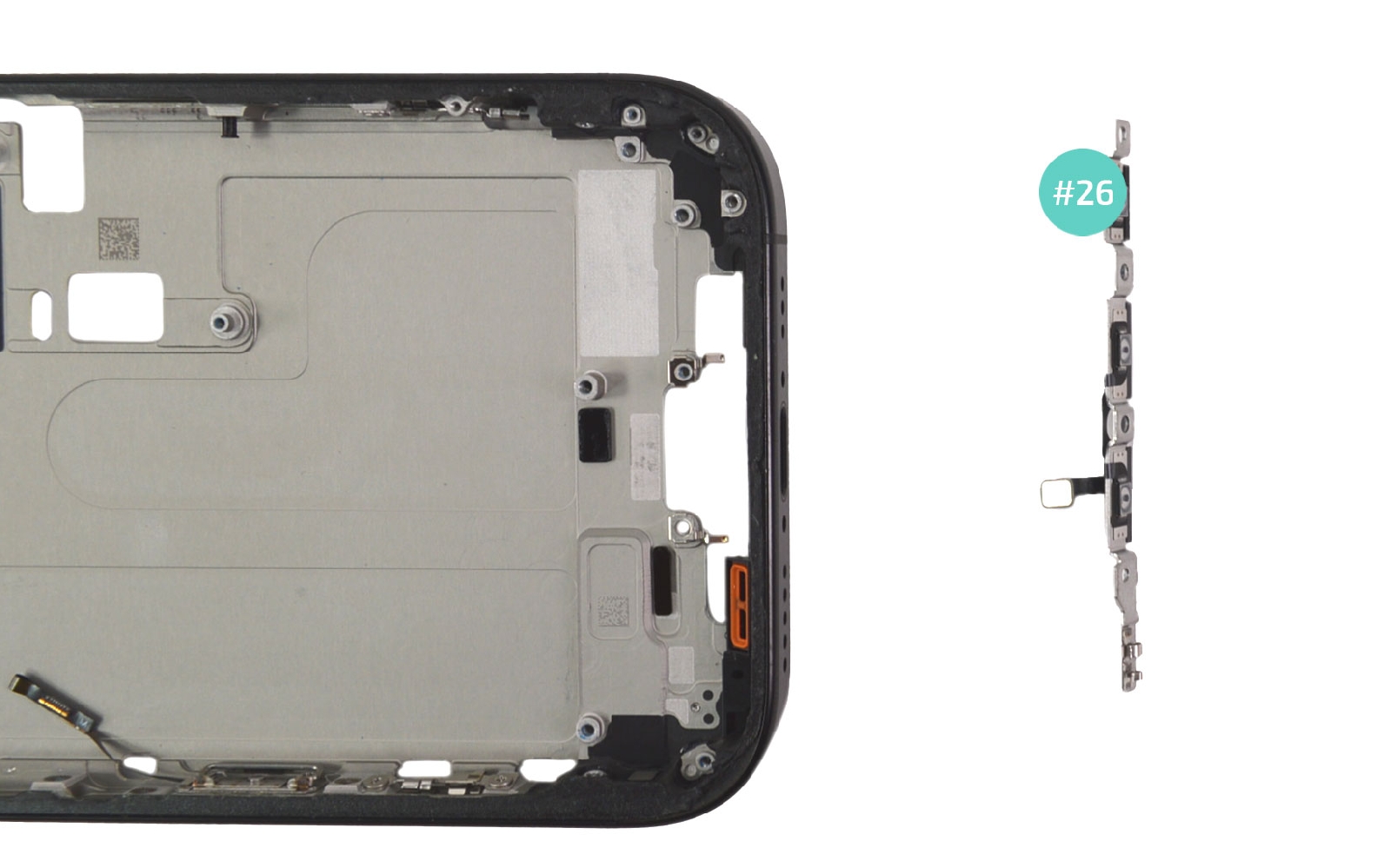 Guide de réparation sur iPhone 16 Pro photo 3