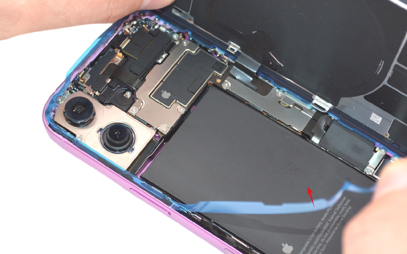 Comment changer le haut-parleur interne sur iPhone 16 photo 2