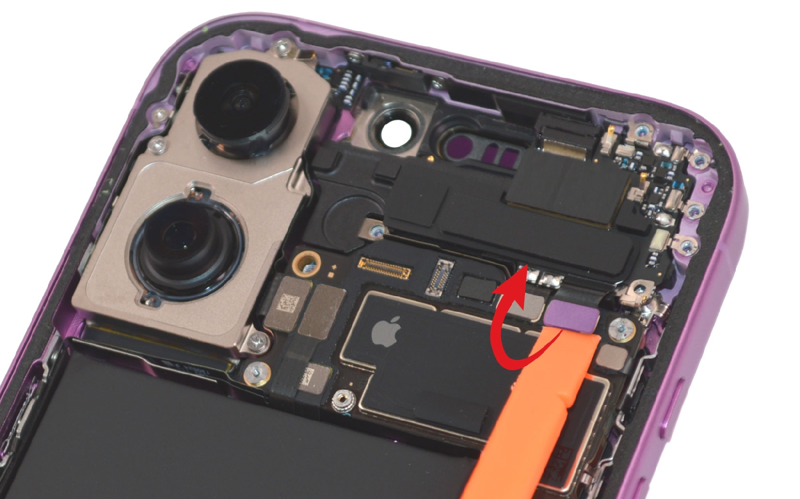 Comment changer le haut-parleur interne sur iPhone 16 photo 2