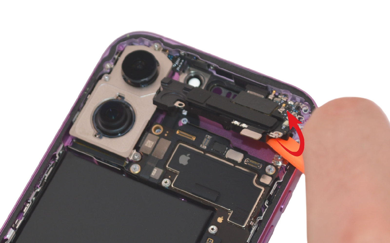 Comment changer le haut-parleur interne sur iPhone 16 photo 3